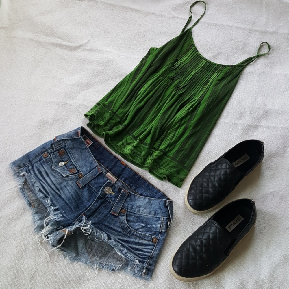 True Religion jean shorts